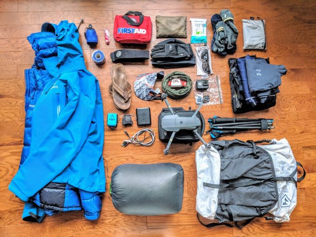 Ultralight hiking hot sale equipment